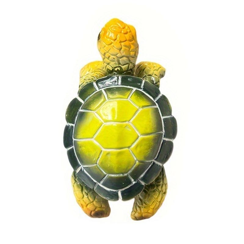

Resin Whimsical Tortoises Plant Pots Hanger, Creative Garden Ornaments, Suitable for Home Enhancement, Decorative Figure зелёный
