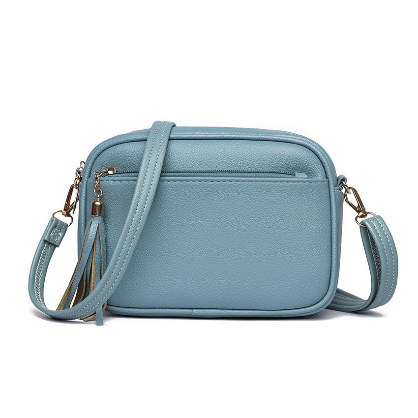 Trendy Women's Bags New Style Solid Color PU Crossbody Bag Women's Bag Women's Shoulder Bag Small Square Bag