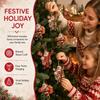 Unique Wooden Hanging Pendants Cute Christmas Decorations Set Office Decorations