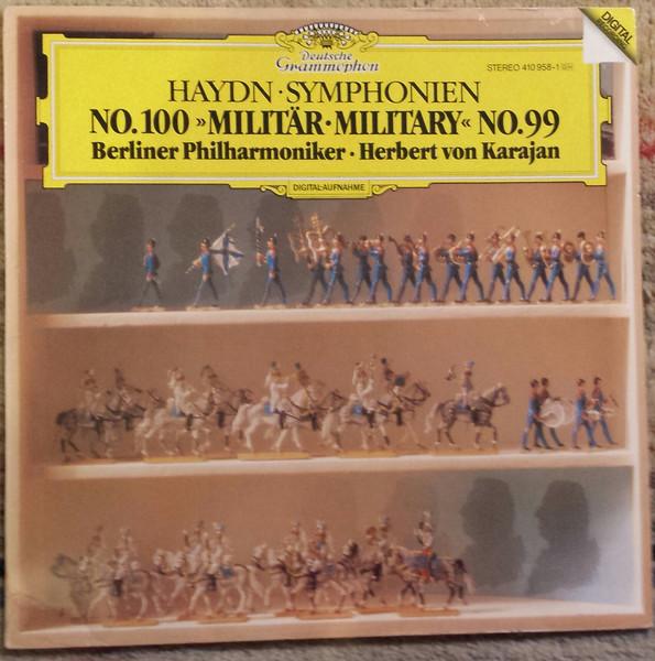 

LP Record BERLINER PHILHARMONIKER HERBERT V Haydn Symphonies No. 100 Military 4109581 DEUTSCHE GRAMM 1984 Germany Classical Used