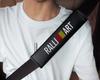 1/2Pcs Car Seat Belt Carbon Fiber Safety Belt Shoulder Cover For Mitsubishi Ralliart Outlander Lancera Asx Pajero L200 Galant