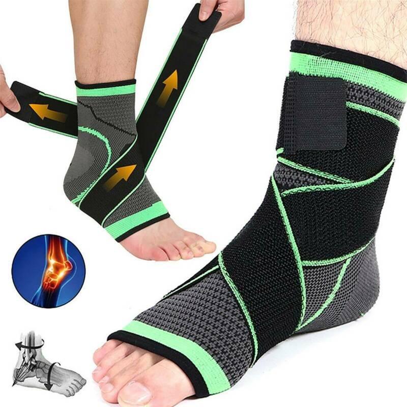 1PC Ankle Support Compression Strap Achilles Tendon Support Sprain Protection Fitness