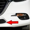 Декоративна кришка передньої нижньої решітки бампера для Mazda 3 2016 2017 2018 B63B-50-101 B63B-50-102 Пластмасова головка автомобіля BANE50101