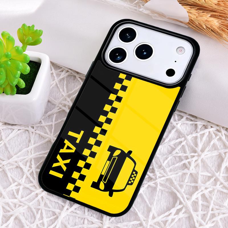NYC Yellow Taxi Cabs Shockproof Phone Case for iPhone 17 Air 16e 15 11 12 14 13 Pro Max Cover Coque