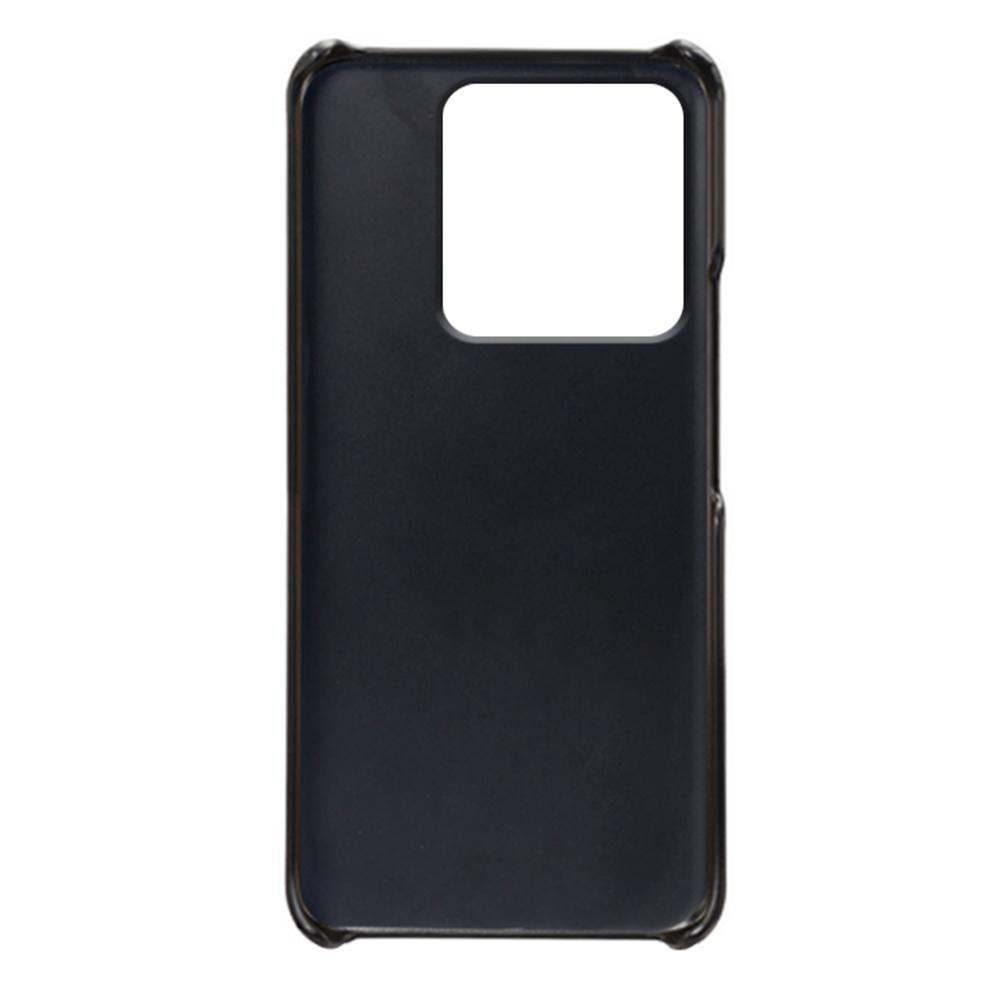 For Xiaomi Redmi Note 13 Pro 5G/Poco X6 5G Case Calf Texture Anti-Scratch PU+PC Phone Shell