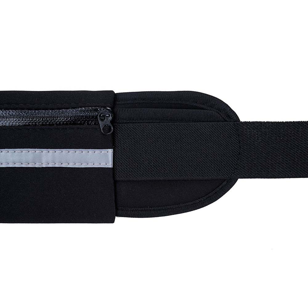 Porte-bouteille d'eau étanche pour femmes Jogging Course à pied Sports Sac de taille Sac banane Pochette de ceinture Sac pour téléphone Ceinture Pochette