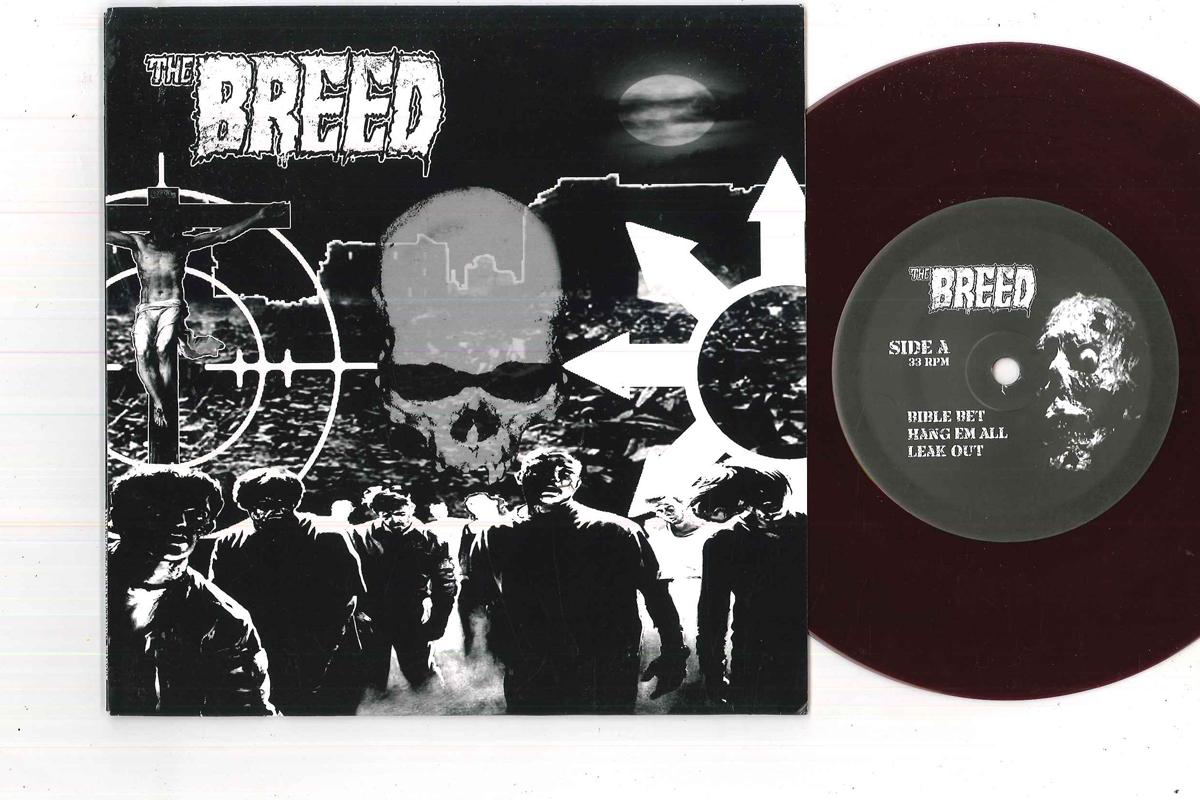 

7inch Record BREED - Breed EP WAR007 ADDICTION TO WA 2008 France Metal Used
