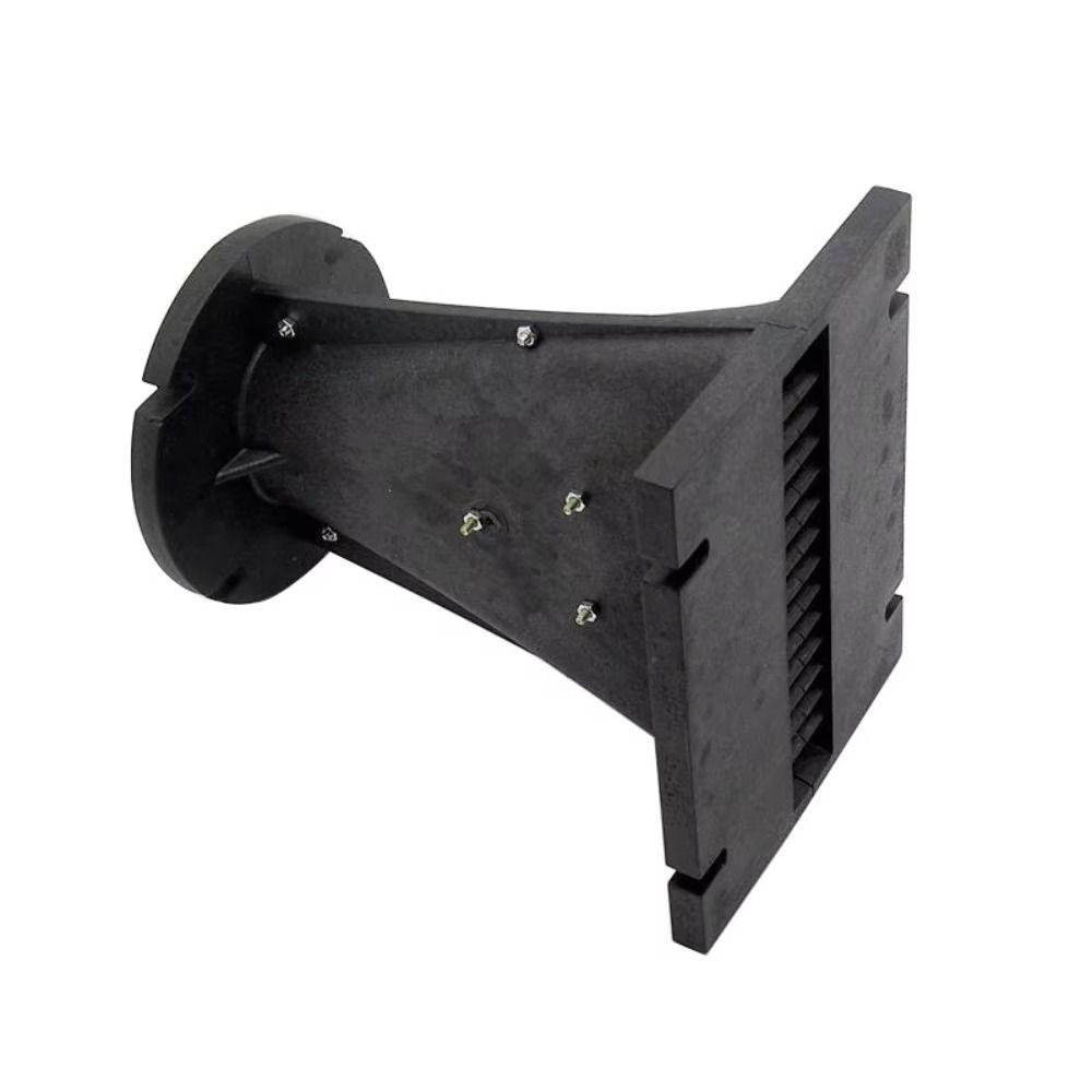 1Pcs Black Tweeter Horn Wave Guide  for DJ Home Theater Stage Audio Mixer Devices