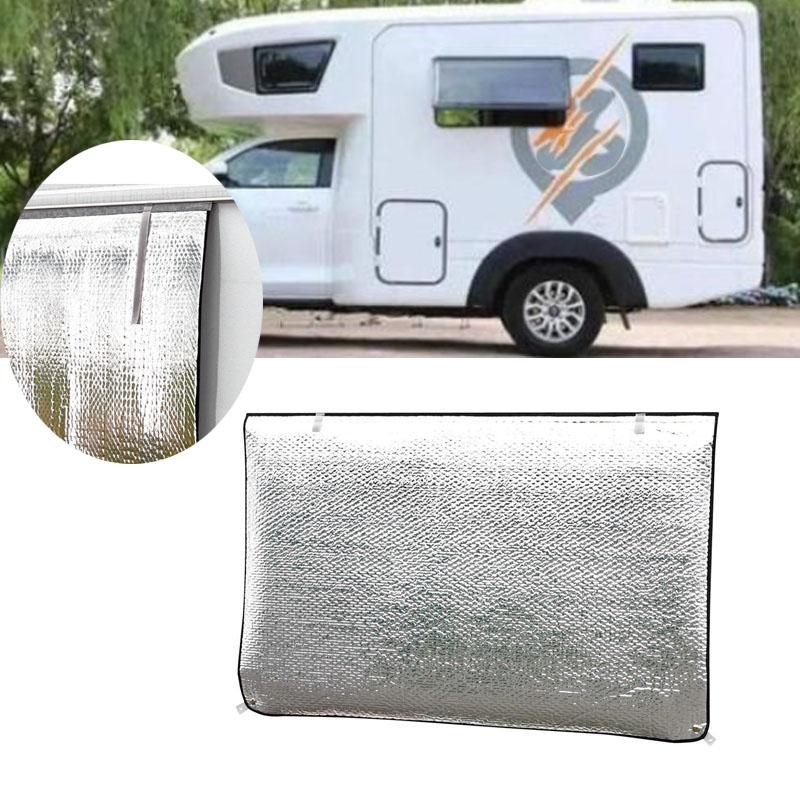 Wohnwagen Fenster Isolierpolster Wohnmobil Fenster Sonnenschutzpolster Reflektiert Sonnenlicht Kälteschutz Hitzeschutz Vorhangpolster Camping Werkzeug