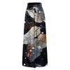 Women High Waisted Wide Leg Pants Summer Casual Flowy Palazzo Pants Floral Print Beach Trousers With Pocket