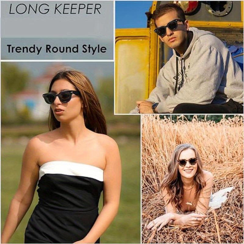 Inflated Round Punk Sunglasses Women Men Y2k Sports Glasses for Ladies Vintage Steampunk Eyewear Shades