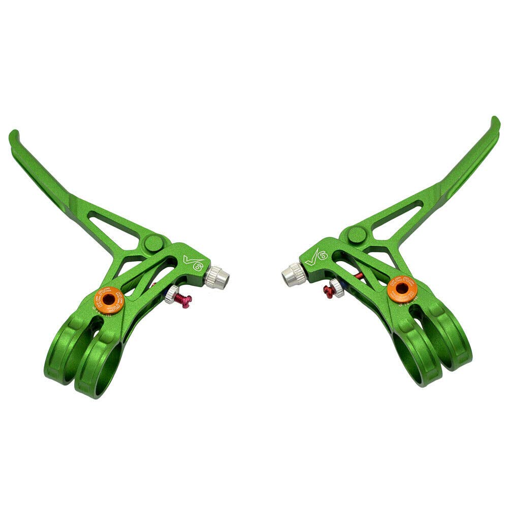 

KCNC V6 Fully CNC Machined MTB Brake SK2127 Lever, 66g, Green,