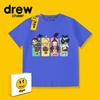 Lame Tueuse de Fantômes Nouveau Coton Anime Dessin Animé Été Imprimé Mode Unisexe et pour Femmes Vêtement Nouveau Décontracté Lâche Col Rond T-shirt