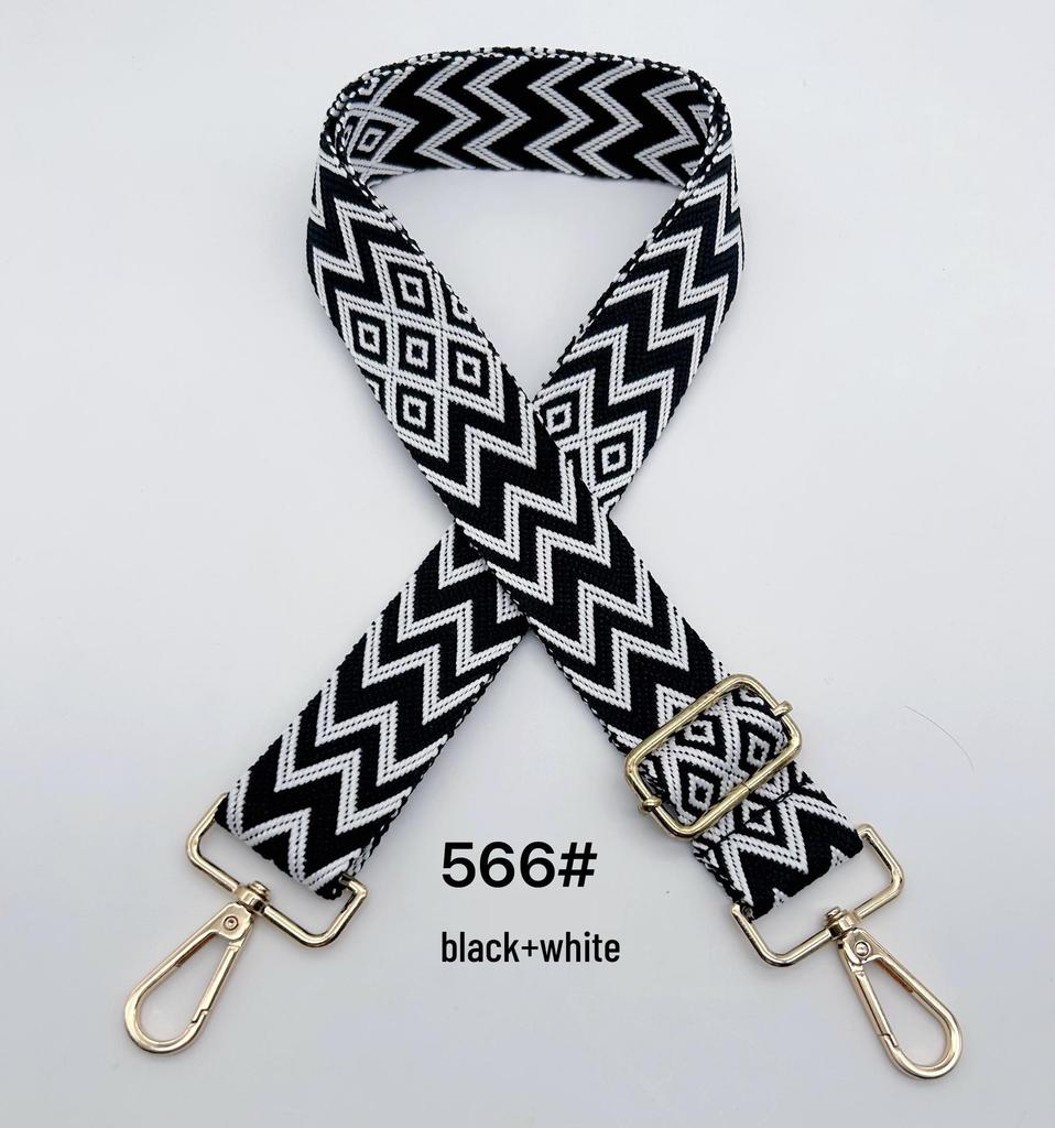 Adjustable Polyester Crossbody Shoulder Strap for Bags and Luggage
