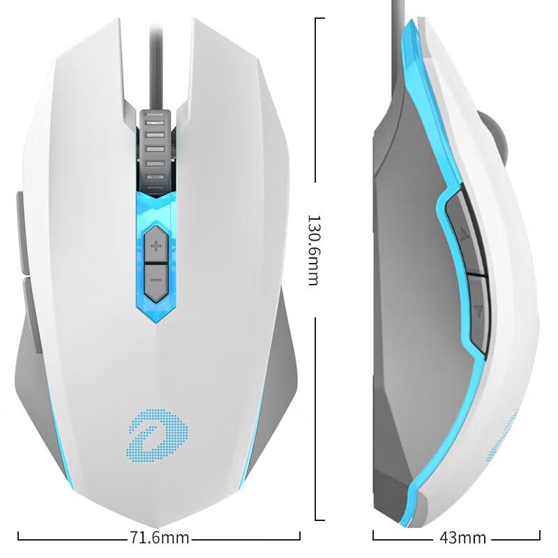 Dareu Muzhiman EM915 Wired RGB Gaming Mouse