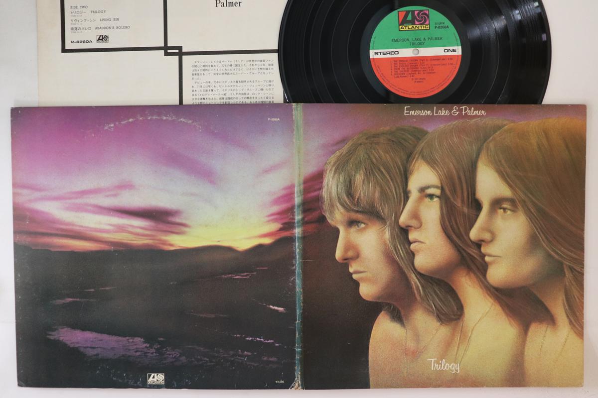 

LP Record EMERSON LAKE & PALMER - Trilogy P8260A ATLANTIC 1974 Japan Rock Used