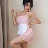 Sexy lingerie little maid sexy sweet suspender skirt cosplay maid pure