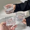 Shangqi Diamond-Cut Engraved Whiskey Glass Set