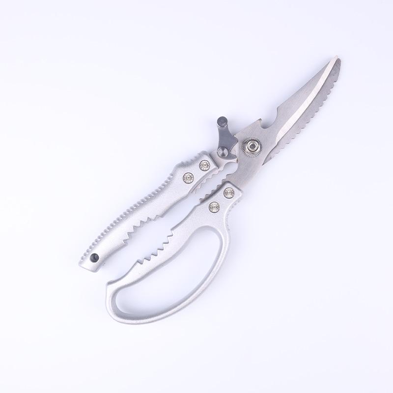Stainless Steel Multi-Functional Chicken Bone Shears for Kitchen Use