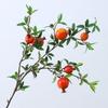 Simulation Pomegranate Fruit New Year's Home Living Room Decoration Bonsai Fake Flower Photography Props Simulation Fruit
