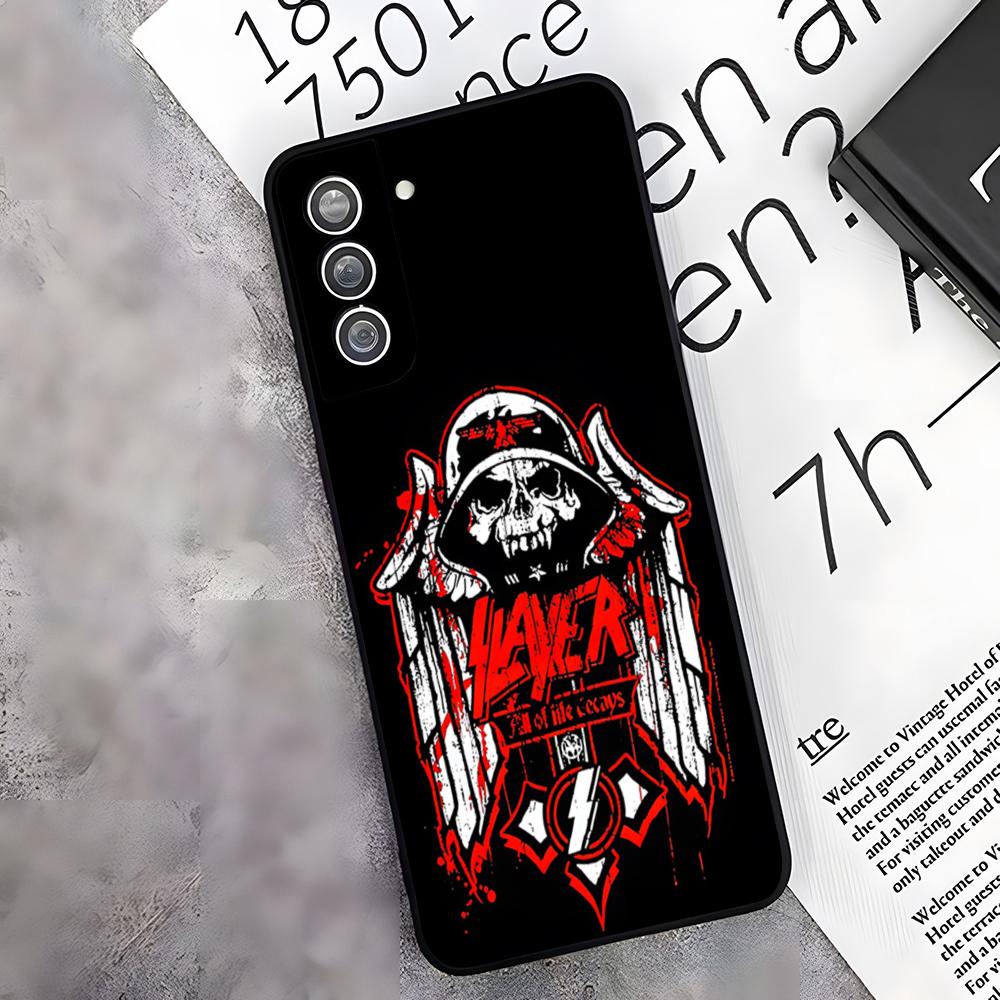 Slayer Heavy Metal Rocková Kapela Pouzdro na Telefon Pro Samsung S26 S25 Edge S24 S23 S22 S21 S20 Ultra Plus Fe Galaxy A54 A53 A34 A25 A16 Co
