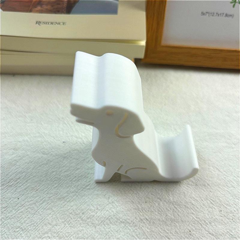 

2026 Cute 3D Printed Dog Phone Stand - Creative Universal Desktop Holder