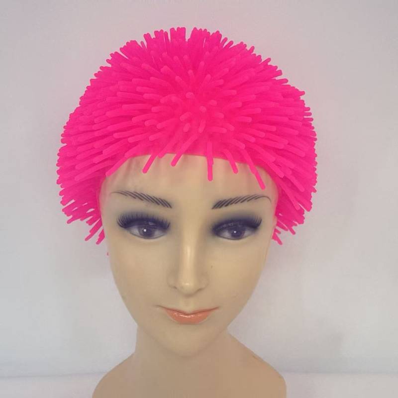 Tpr Soft Hair Long Furry Hat For Kids And Parents Interactive Play Toy