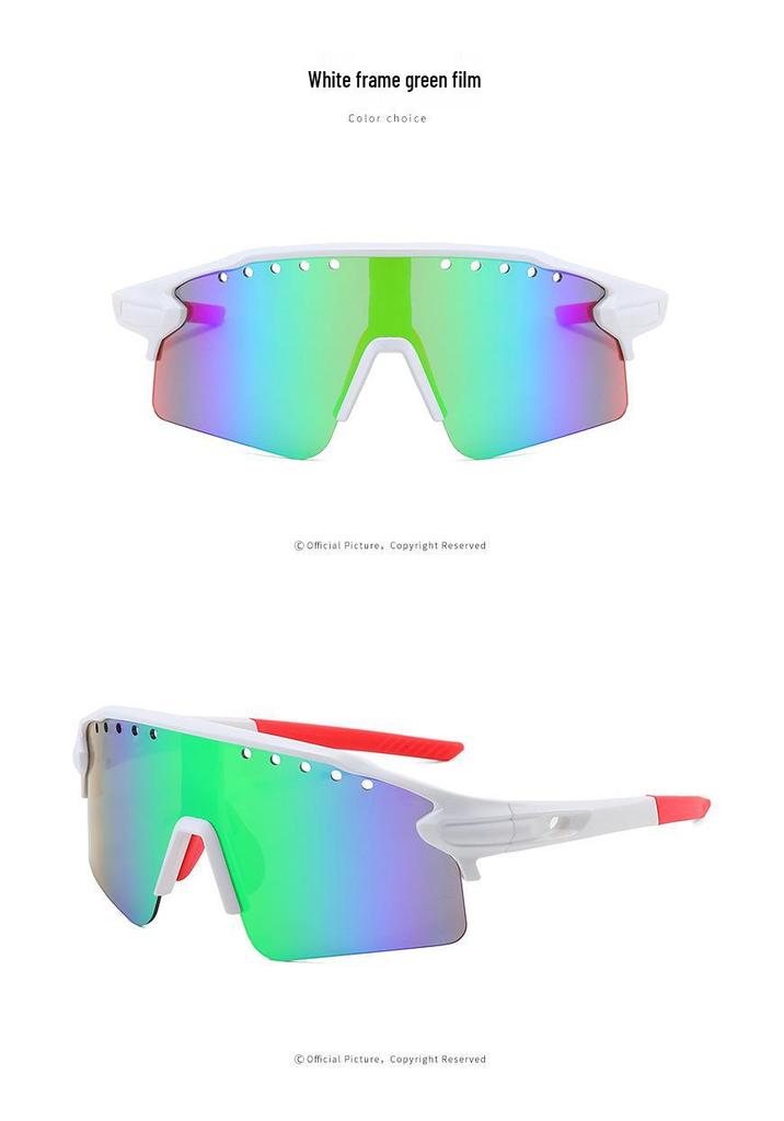 Full-Face Cycling Goggles: Colorful Sunglasses for Hiking, Biking, Men & Women, Wind & Sand Eye Protection