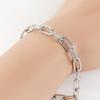 Women's Regular Loop Chain Surgical Silver Bracelet