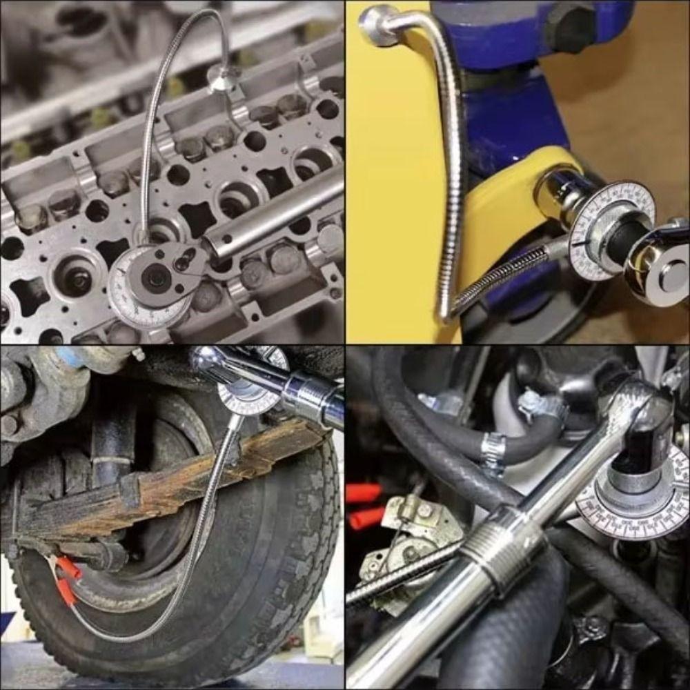 1/2" Drive Angle Torque Wrench Digital Gauge Wrench Set Clip Set Measure Tool  Mechanical Work