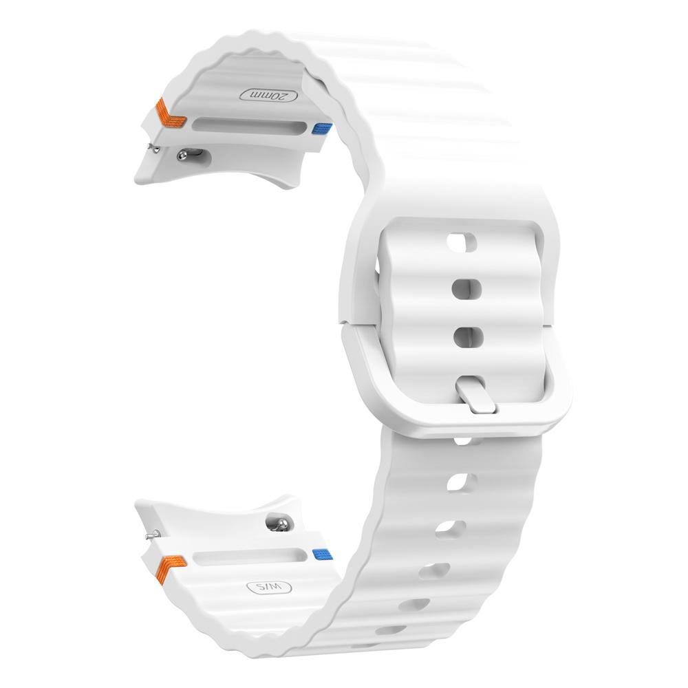 Replacement Strap For Samsung Galaxy Watch 7/6/5/4/FE 44mm 40mm Strap Silicone Watchbands Correa For Galaxy Watch 7 Bracelet