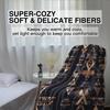 Boho Collection Printed Throw Blanket Vintage Flannel Cover Blanket Soft Cozy Sofa Napping Blanket Bed Blanket Office Blanket