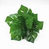Monstera Deliciosa Greenery: 9-Head Faux Leaves for Wall Decor & Wedding Backdrops