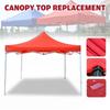 3X3m/3x4.5m Replacement Four-Corner Tent Cloth Canopy Top Cover Rainproof Foldable Pavilion Replace Gazebo Canopy Top Cover