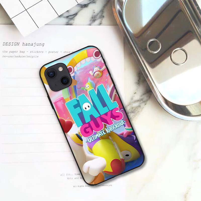 Cute F-Fall Game Guys Phone Case For iPhone 11 12 Mini 13 14 Pro XS Max X 8 7 6s Plus 5 SE XR Shell