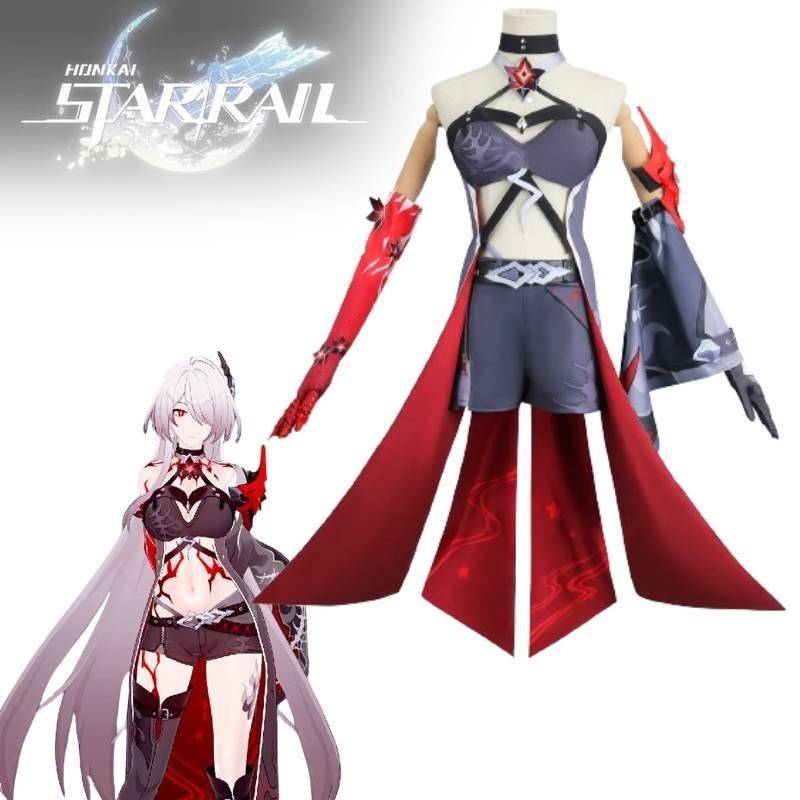 Vibrant Yellow And Red Cosplay Costume For Game Enthusiasts With Wig