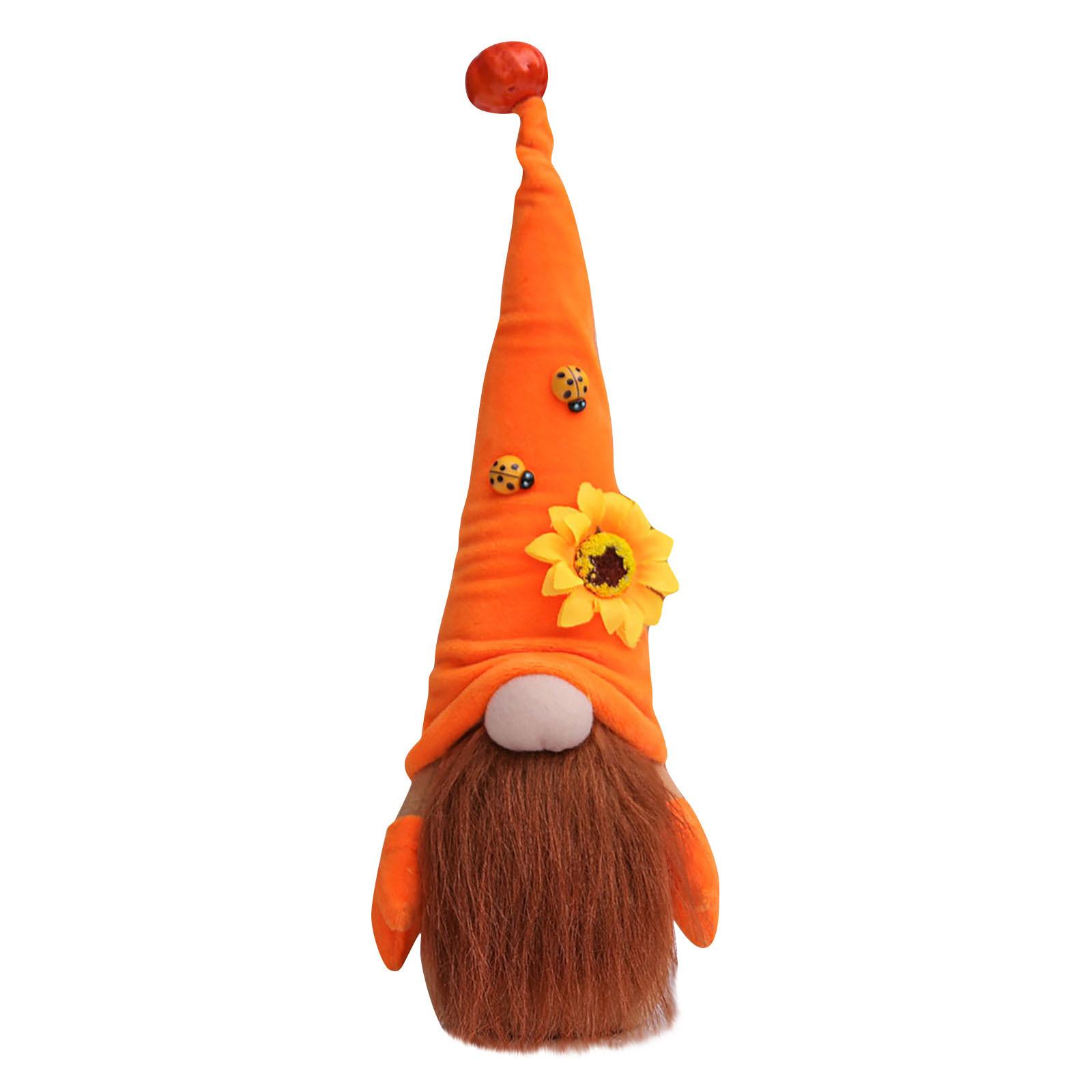 

Orange H Arvest Фестиваль Безликий Рудольф Кукла Украшение Украшения