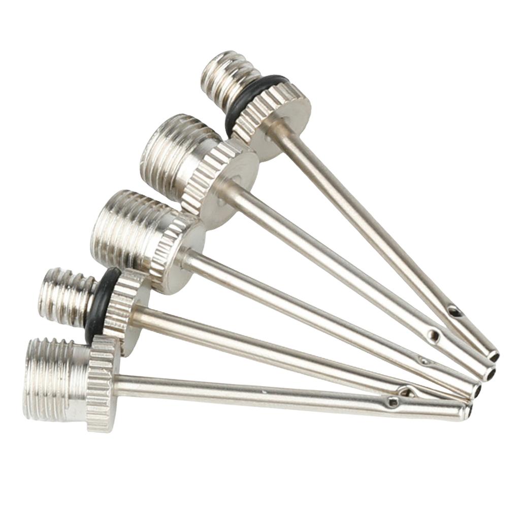 20Pcs Replacement Stainless Inflation Needles Inflatable Needles Universal Balls Air Pump Needles for Basketball Soccer