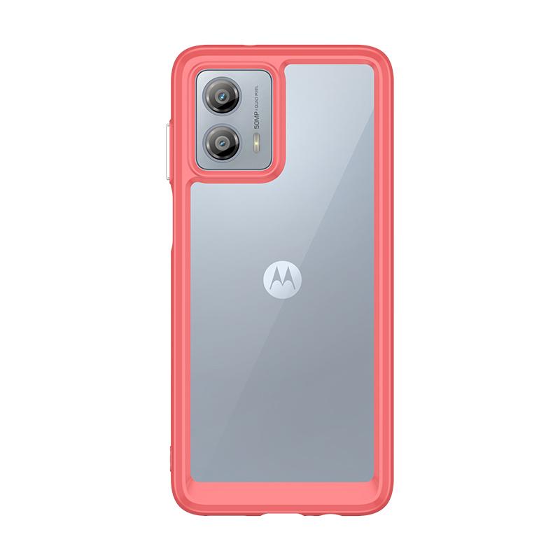 For Moto G53 Case Cover Moto G 53 73 G53 G13 G23 G73 Capas Shockproof Phone Bumper Back Colour Clear Transparent Fundas Moto G53