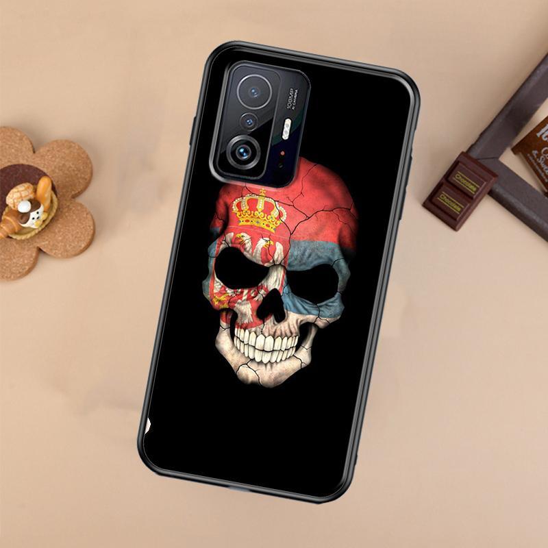 

Serbia Flag For POCO X5 X4 X3 F5 Pro M4 M5s F3 F4 GT C40 Phone Case For Xiaomi 12T 11T 13 Pro 12 Lite POCO F3