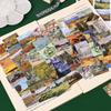 Famous Artists Sticker Set: Van Gogh, Monet, Da Vinci - Oil Painting Journal & Album Decor