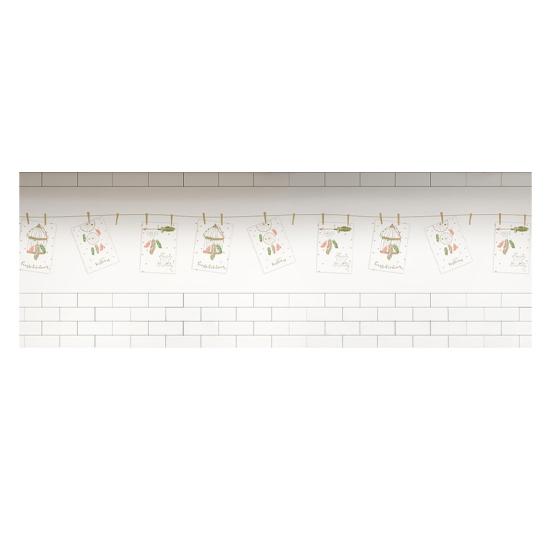 Ölfest Wandaufkleber Selbstklebender Küchenwandaufkleber Wasserabweisender Aufkleber Schützt Wände vor Ölflecken für Schrank Schrank