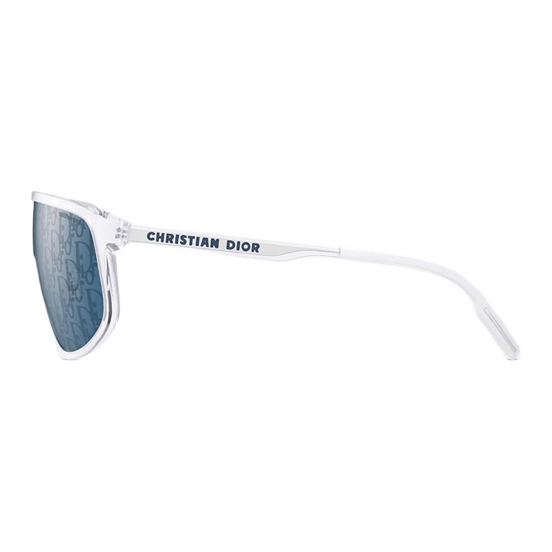 Dior Logo Accented Irregular Frame Sunglasses Unisex Sunglasses Transparent DTAGM1FXT_85B8
