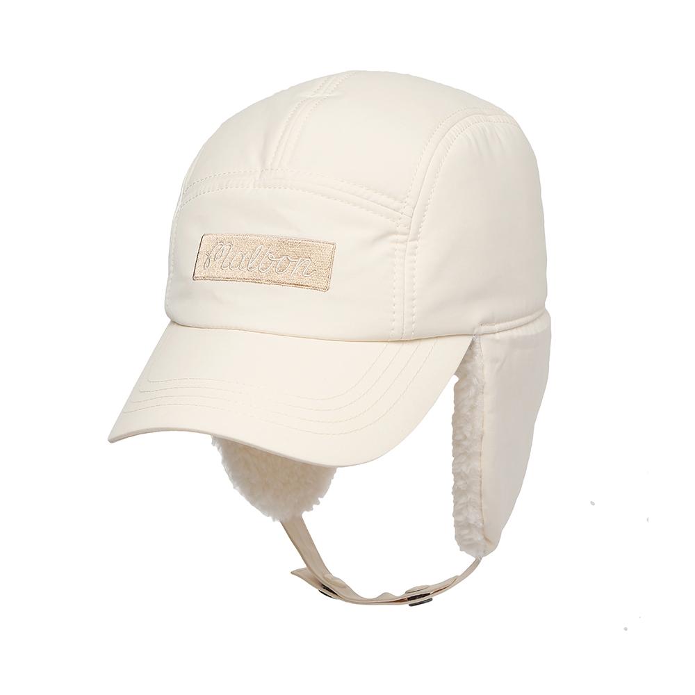 MALBON GOLF Malbon Script Trooper Hat Ivory