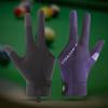 Left Hand Billiards Gloves Anti-sweat Wear-resistant Open 3 Fingers Gloves Light Breathable Three Finger Gloves