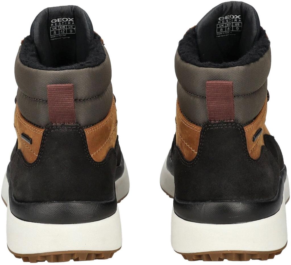 Boots Geox U46FZD 0FF22 Granite Grip Abx Leather Boots Brown