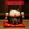 Lucky Cat Ceramic Ornaments - Cute Cartoon Decorations & Creative Gifts