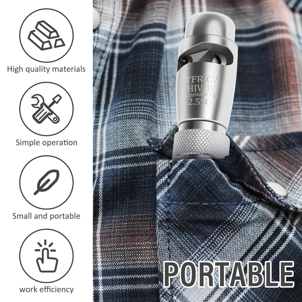 2.5/4/6 Square Adjustable Cable Wire Stripper Wire Nut Twister Set Electric Wire Peeling Stripper Wire Twisting Tool