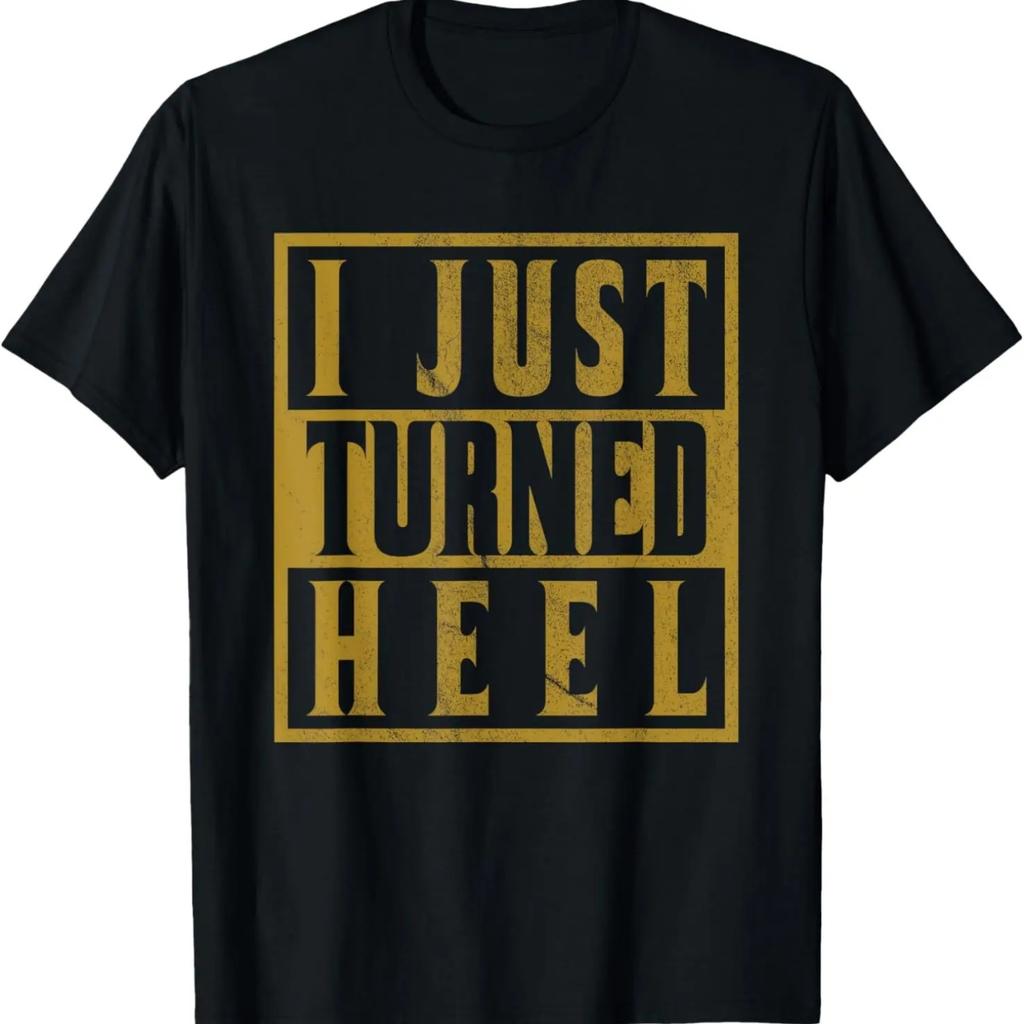 Ho appena fatto il heel - T-shirt retrò distressed per il Pro Wrestling