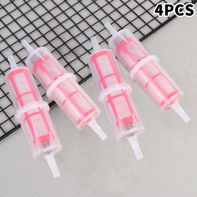 2/4/6Pcs Universal Large Inline Diesel Fuel Filter For 8Mm - 10Mm Pipe Hose Effectively Filters Out Solid Impurities In Fuel